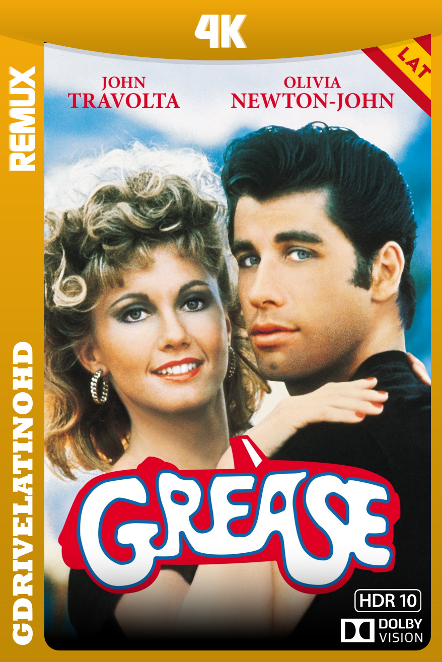 Grease (1978) BDRemux 4K DV HDR10 Latino-Inglés