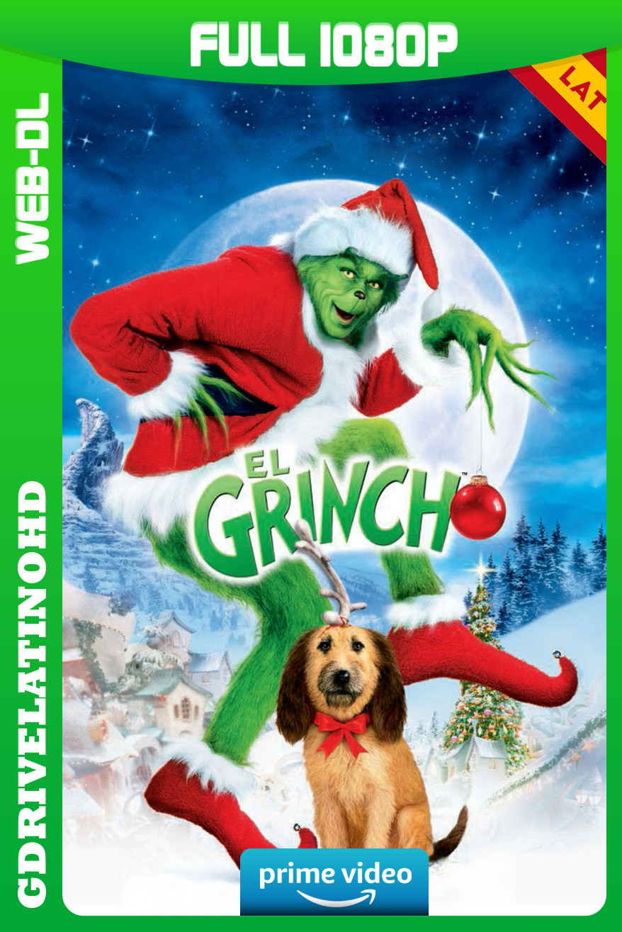 El Grinch (2000) WEB-DL 1080p Latino-Inglés- Castellano