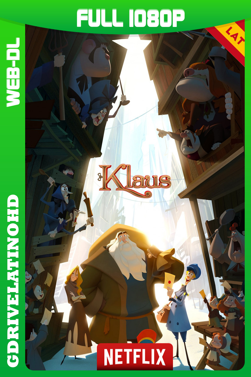 La leyenda de Klaus (2019) WEB-DL 1080p Latino-Inglés