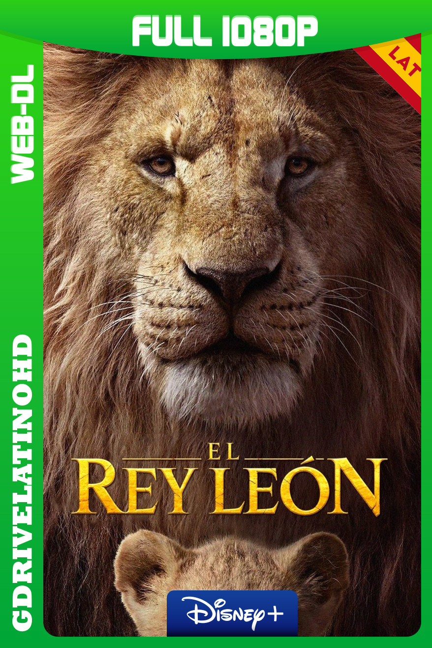 El rey león (2019) WEB-DL 1080p Latino-Inglés-Castellano